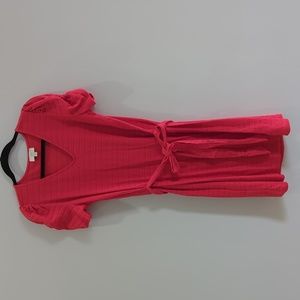 Comfy Red Dress (Loft)